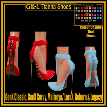 Second Life Marketplace - G&L TIANNA SHOES *DEMO*